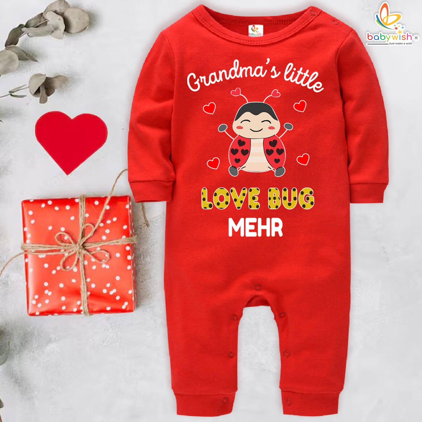 Sweet Valentine baby look