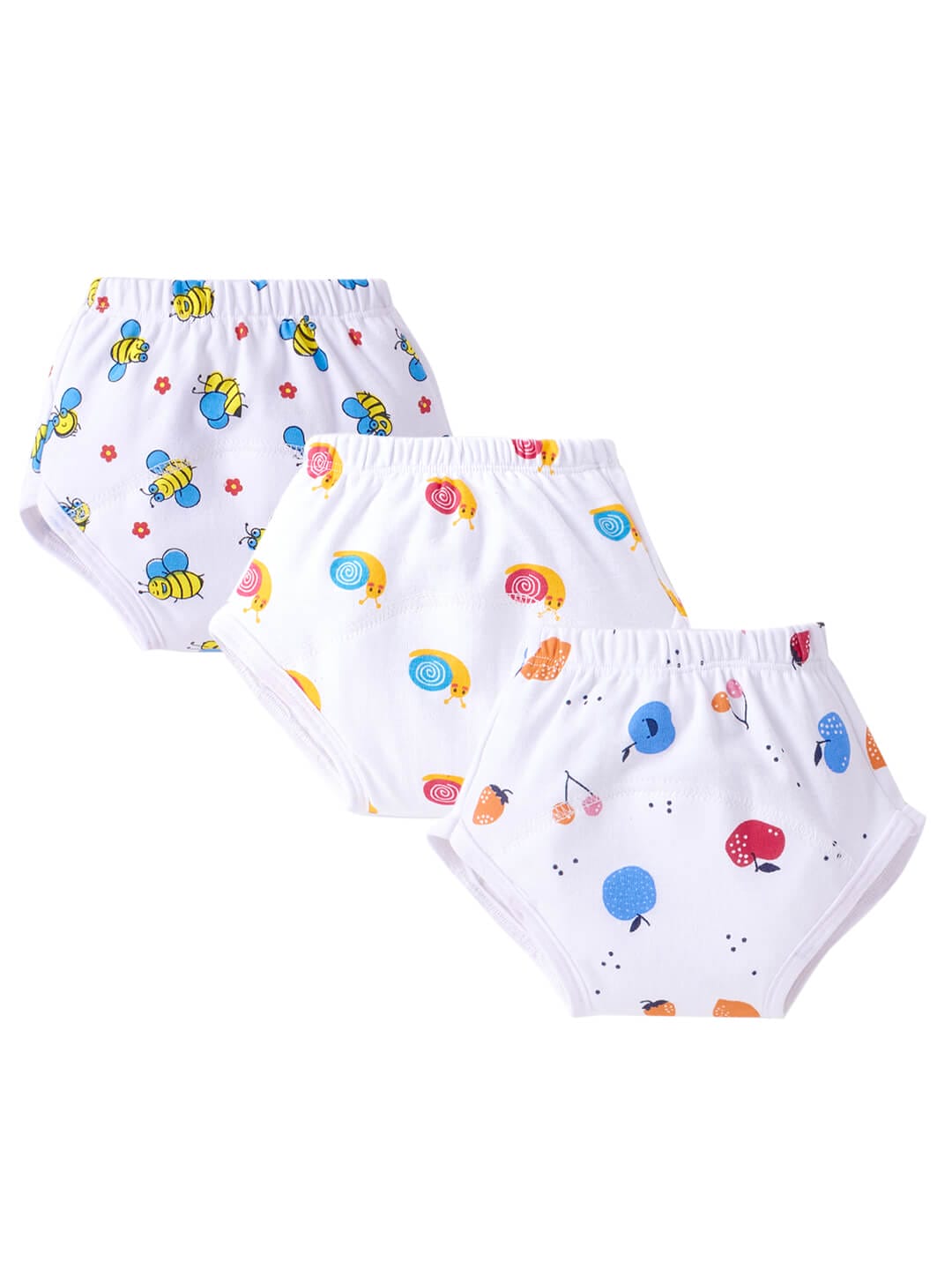 Reusable Cotton Baby Training Pants – Pack of 3 for Toddlers | Babywish