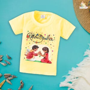 Babywish Rakshabandhan T-Shirt Brother Sister Matching dress Rakshabandhan gift for Rakhi Tee