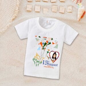 Babywish Independence Day T-Shirt for Boys and Girls 15th August T-Shirts HAPPY INDEPENDENCE DAY