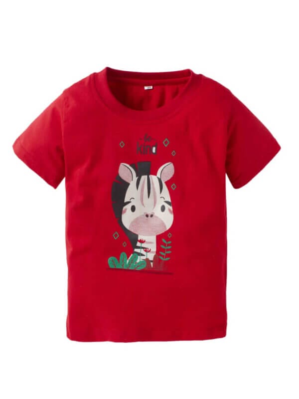 Kids Cotton T-Shirt for Boy’s and Girl’s Short Sleeve Topwear Combo Set of 3 Multicolor T-Shirts - Image 2