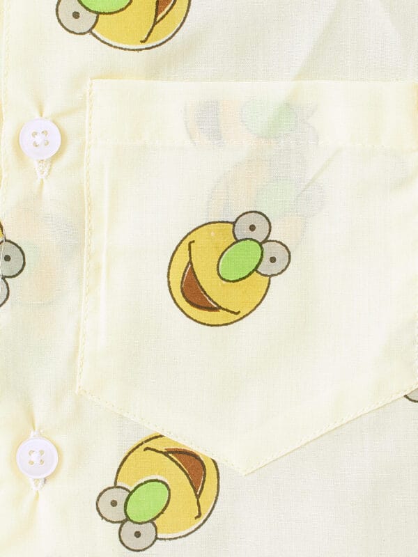 Kids Lemon Sleepsuit for Boys and Girls Topwear and Pajamas Set - Image 4