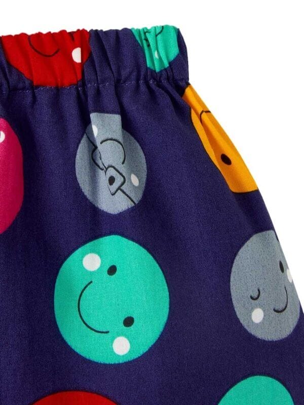 Kids Sleepsuit for Baby Boy’s and Girl’s Topwear and Pajamas Set Long Sleeve Sleepwear Baby Clothing Sets - Purple Color Smiley - Image 6