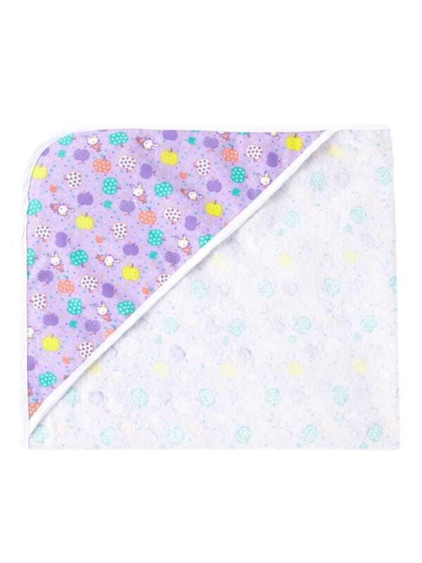 Baby Flannel hooded towels for new born Fruits Printed Bath Towel for Boys and Girls Infants kids towel - Image 2