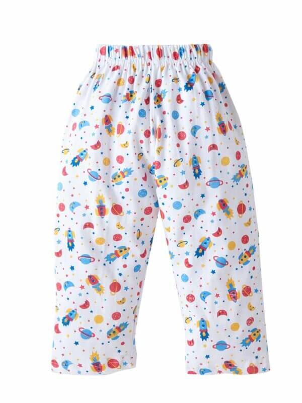 Kids Sleepsuit for Baby Boy’s and Girl’s Topwear and Pajamas Set Long Sleeve Sleepwear Baby Clothing Sets - Space & Star Theme - Image 4