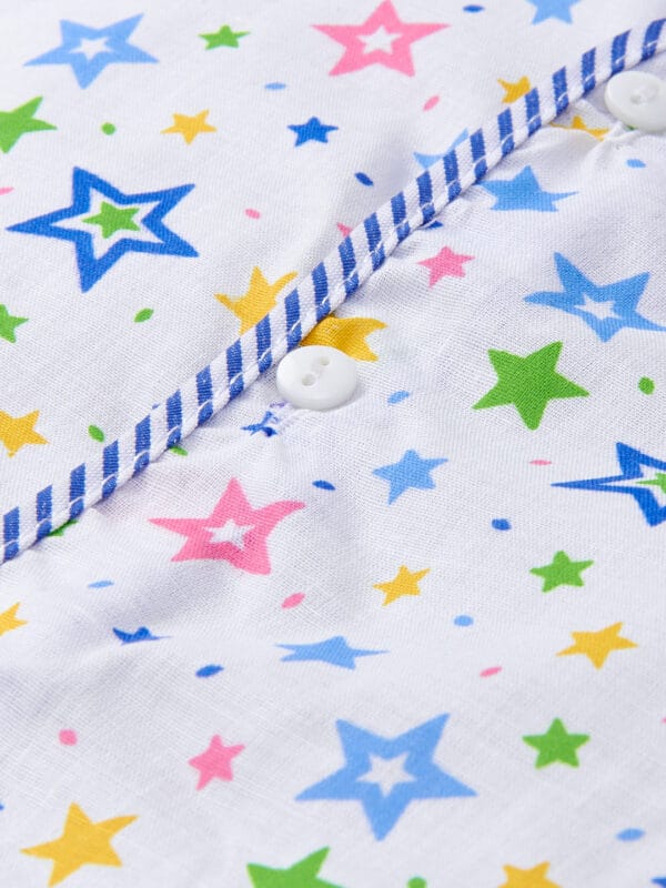 Sleeveless Cotton Baby Vests with Star Print | Babywish