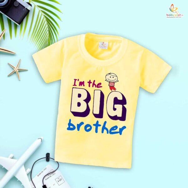 Babywish Rakshabandhan T-Shirt Brother Sister Matching dress Rakshabandhan gift for Rakhi Tee - Image 4