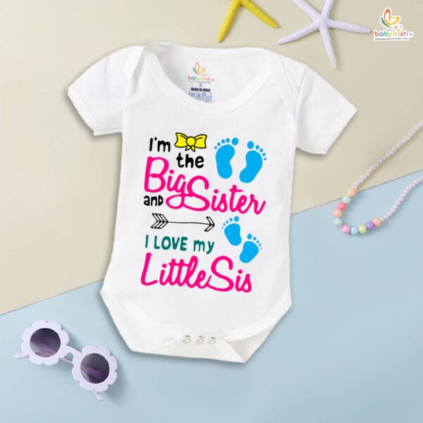 Babywish Rakshabandhan Romper Brother Sister Matching dress Rakshabandhan gift for Rakhi