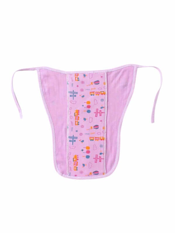 Baby Cloth Diapers Triple Layer Cotton Cloth Magic Train Printed Nappies Washable Reusable Langot - Image 3