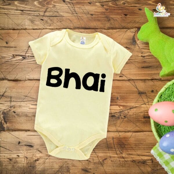 Babywish Rakshabandhan Romper Brother Sister Matching dress Rakshabandhan gift for Rakhi - Image 4