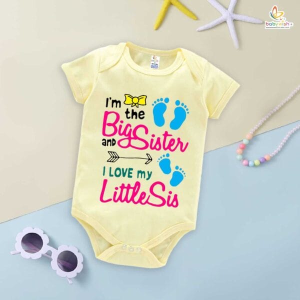 Babywish Rakshabandhan Romper Brother Sister Matching dress Rakshabandhan gift for Rakhi - Image 3