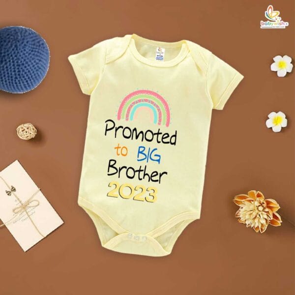 Babywish Rakshabandhan Romper Brother Sister Matching dress Rakshabandhan gift for Rakhi - Image 3