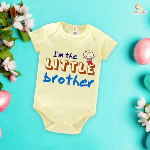 Babywish Rakshabandhan Romper Brother Sister Matching dress Rakshabandhan gift for Rakhi - Image 3
