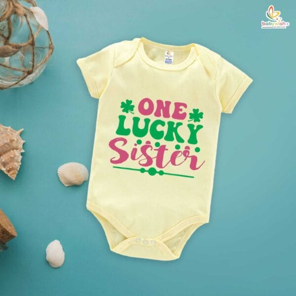 Babywish Rakshabandhan Romper Brother Sister Matching dress Rakshabandhan gift for Rakhi - Image 3