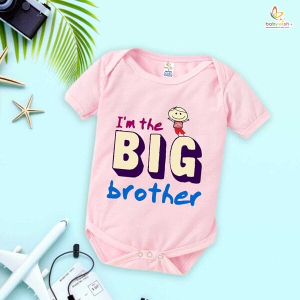 Babywish Rakshabandhan Romper Brother Sister Matching dress Rakshabandhan gift for Rakhi - Image 4