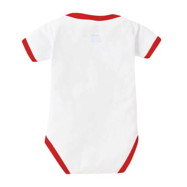 Baby First Holi Romper Clothes Baby holi festival Bodysuits Newborn Outfit Envelop Neck Half Sleeve Unisex Onesies "Watergun Printed Holi" - Image 10