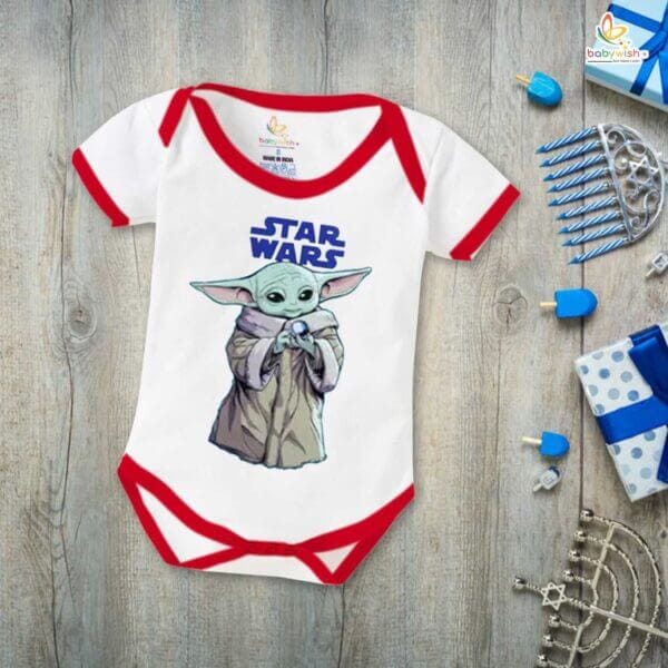 Fathers Day Special Baby Romper | Newborn Baby Bodysuit for Fathers Day | Half Sleeve Unisex Onesie|Babywish - Image 5