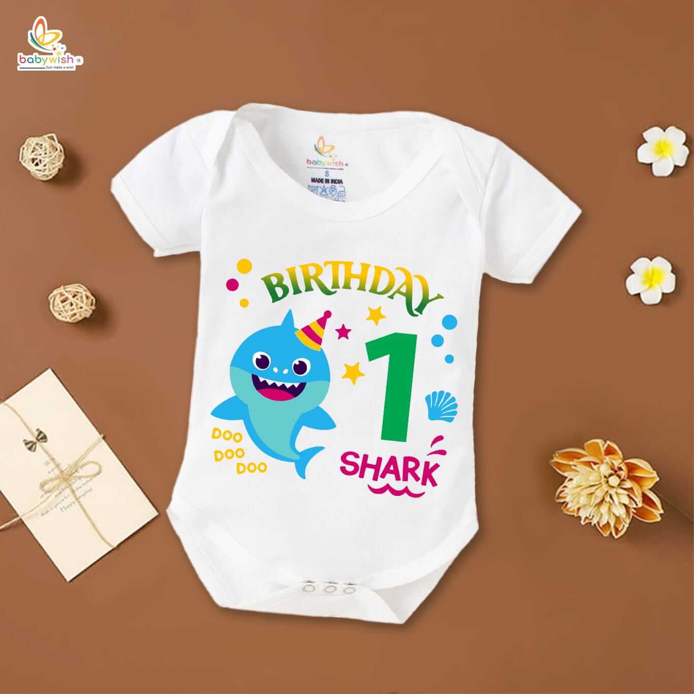 "One Month Unisex Baby Romper | Newborn Cotton Half Sleeve Round Neck Onesie | Comfortable Infant Outfit for Baby Boy Girl Daily Wear & Special Occasion Dress"