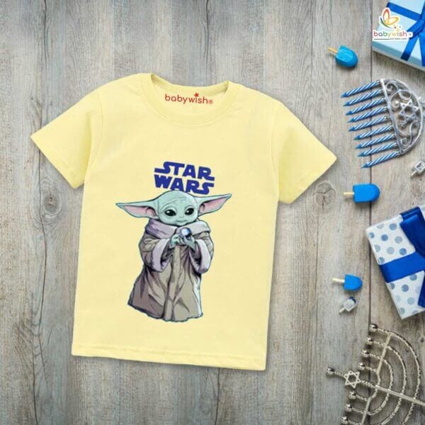 Fathers Day T-Shirt for Kids – Half Sleeve Unisex Topwear for Boys & Girls | Cute Outfit Gift for Dad’s Special Day | Babywish - Image 2