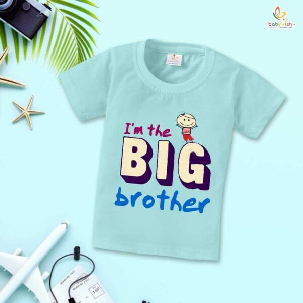 Babywish Rakshabandhan T-Shirt Brother Sister Matching dress Rakshabandhan gift for Rakhi Tee - Image 2