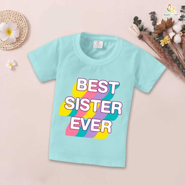 Babywish Rakshabandhan T-Shirt Brother Sister Matching dress Rakshabandhan gift for Rakhi Tee - Image 3