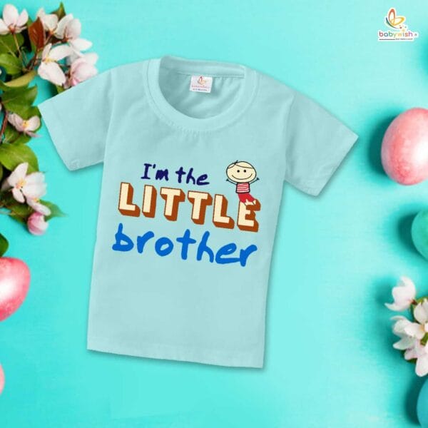 Babywish Rakshabandhan T-Shirt Brother Sister Matching dress Rakshabandhan gift for Rakhi Tee - Image 4