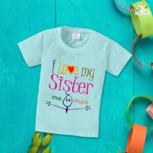 Babywish Rakshabandhan T-Shirt Brother Sister Matching dress Rakshabandhan gift for Rakhi Tee