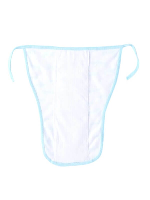 Baby Cloth Diapers Triple Layer Cotton Cloth Love Mom Dad Printed Nappies Washable Reusable Langot - Image 3