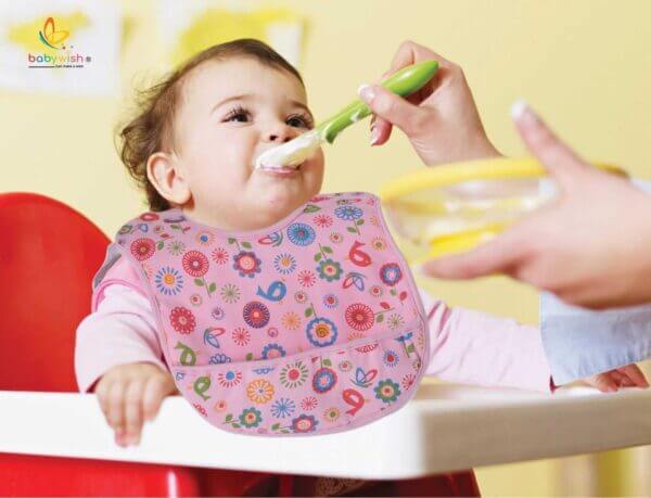 Bibs for Baby, 3-Layers Waterproof Baby Bib Food Catcher with Pocket Bibs - Image 4