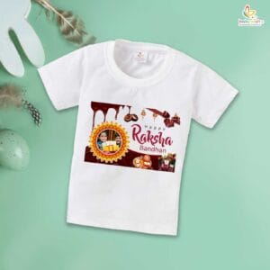 Babywish Rakshabandhan T-Shirt Brother Sister Matching dress Rakshabandhan gift for Rakhi Tee