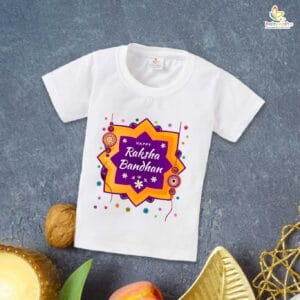 Babywish Rakshabandhan T-Shirt Brother Sister Matching dress Rakshabandhan gift for Rakhi Tee