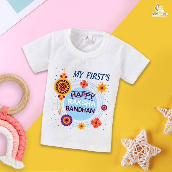 Babywish Rakshabandhan T-Shirt Brother Sister Matching dress Rakshabandhan gift for Rakhi Tee