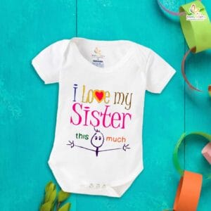 Babywish Rakshabandhan Romper Brother Sister Matching dress Rakshabandhan gift for Rakhi