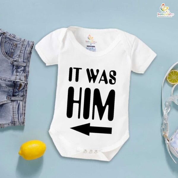 Babywish Rakshabandhan Romper Brother Sister Matching dress Rakshabandhan gift for Rakhi
